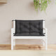 Vidaxl Garden Banc Cushions 2 ST 100X50X7 CM OXFORD Fabric noir