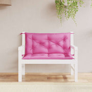 Vidaxl Garden Banc Cushions 2 ST 100X50X7 CM Fabric rose - afbeelding 3