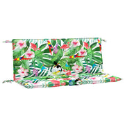 Vidaxl Garden Banc Cushions 2 PCS 120x50x7 cm Tissu multiples - afbeelding 2