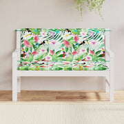 Vidaxl Garden Banc Cushions 2 PCS 120x50x7 cm Tissu multiples - afbeelding 3