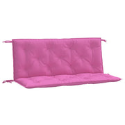 Vidaxl Garden Banc Cushions 2 PCS 120x50x7 cm Fabric rose - afbeelding 2