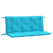 Vidaxl Garden Banc Cushions 2 PCS 120x50x7 cm TUINE TURQUISE - afbeelding 2