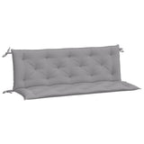 Vidaxl Garden Banc Cushions 2 ST 150X50X7 CM Oxford Fabric Gray - afbeelding 2