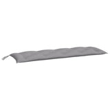 Vidaxl Garden Banc Cushions 2 ST 150X50X7 CM Oxford Fabric Gray - afbeelding 3