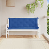 Vidaxl Garden Banc Cushions 2 ST 150X50X7 CM OXFORD Fabric bleu - afbeelding 1