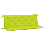 Vidaxl Garden Banc Cushions 2 St 150x50x7 cm Oxford tissu vert transparent - afbeelding 2