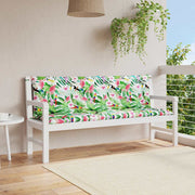 Vidaxl Garden Banc Cushions 2 ST 150X50X7 CM Tissu multiples - afbeelding 1
