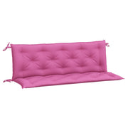 Vidaxl Garden Banc Cushions 2 ST 150X50X7 CM Fabric rose - afbeelding 2