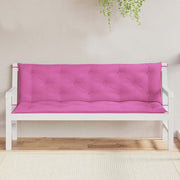 Vidaxl Garden Banc Cushions 2 ST 150X50X7 CM Fabric rose - afbeelding 3