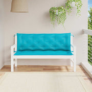 Vidaxl Garden Banc Cushions 2 ST 150X50X7 CM TUINE TURQUISE - afbeelding 3