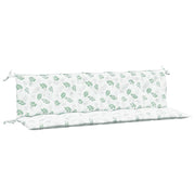 Vidaxl Garden Banc Cushions 2 St Oxford Fabric Feuille de feuille - afbeelding 2