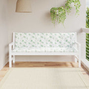 Vidaxl Garden Banc Cushions 2 St Oxford Fabric Feuille de feuille - afbeelding 3