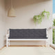 Vidaxl Garden Banc Cushions 2 ST 200X50X7 cm Oxford Fabric Anthracite -Colored