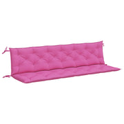 Vidaxl Garden Banc Cushions 2 ST 200X50X7 CM Fabric rose - afbeelding 2