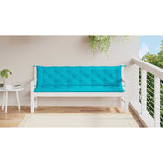 Vidaxl Garden Banc Cushions 2 ST 200X50X7 CM TUINE TURQUISE - afbeelding 3