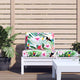 Vidaxl Pallet Cushions 2 St Oxford tissu multiples