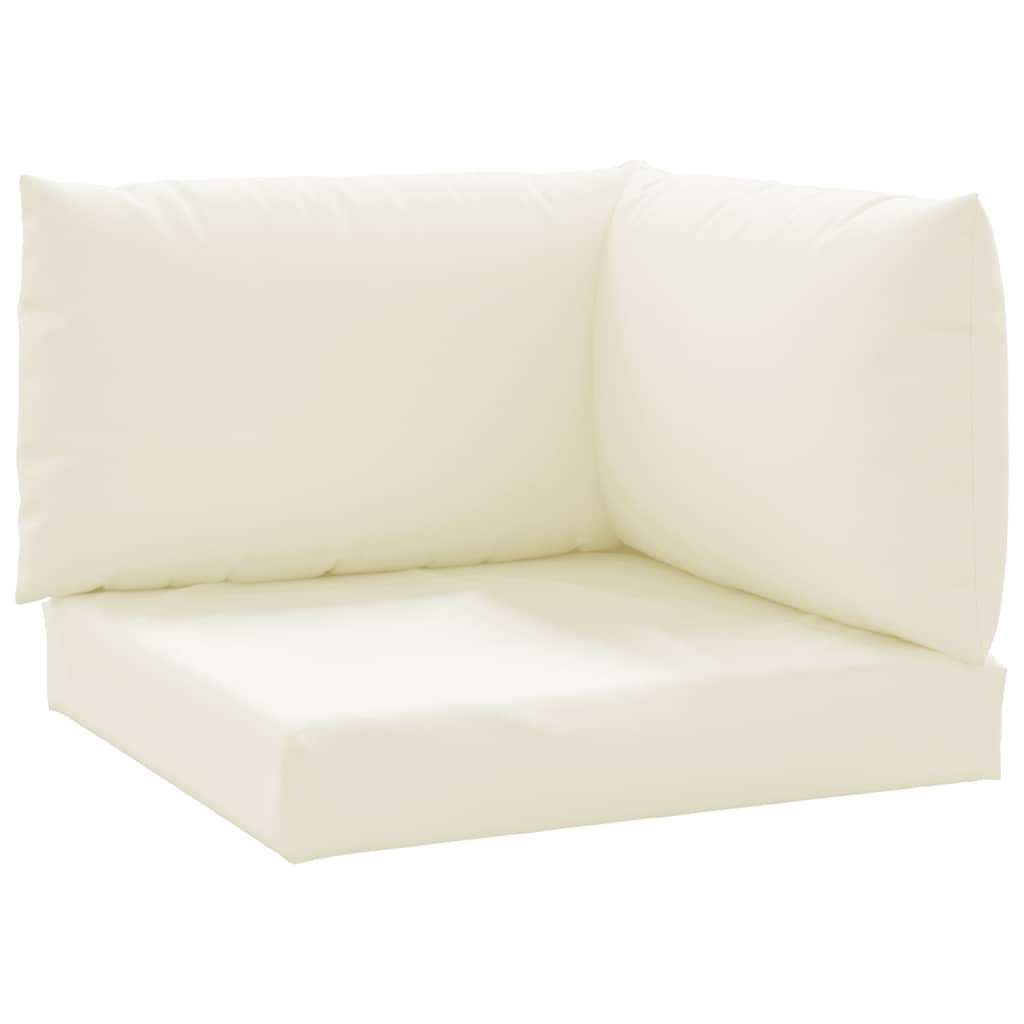 Vidaxl Pallet Cushions 3 St Oxford Fabric Crèmewit