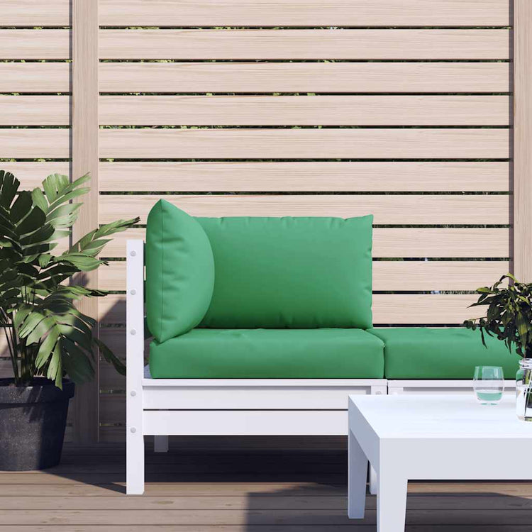 VidaXL coussins de palette 3 pcs tissu oxford vert