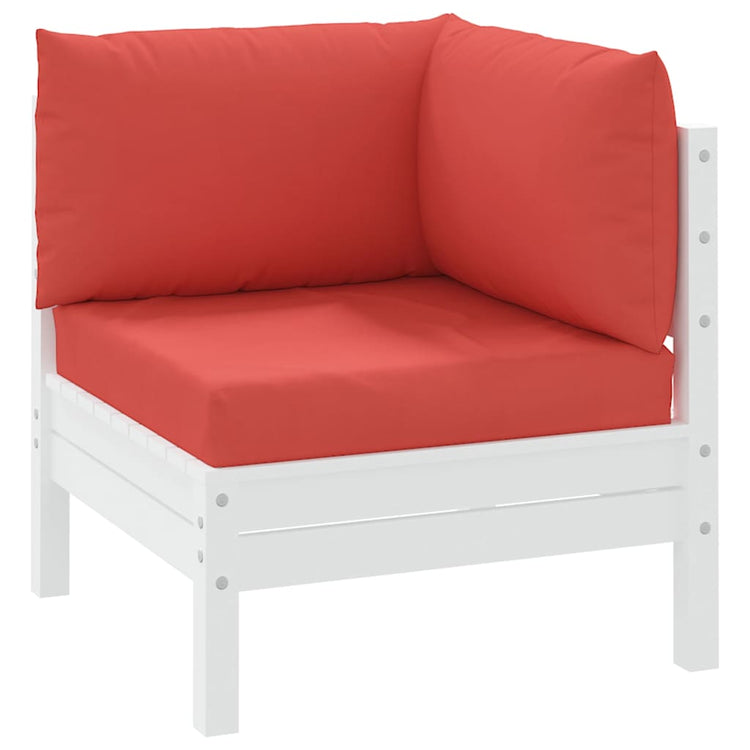 VidaXL coussins de palette 3 pcs tissu oxford rouge