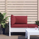 VidaXL coussins de palette 3 pcs tissu oxford rouge vin