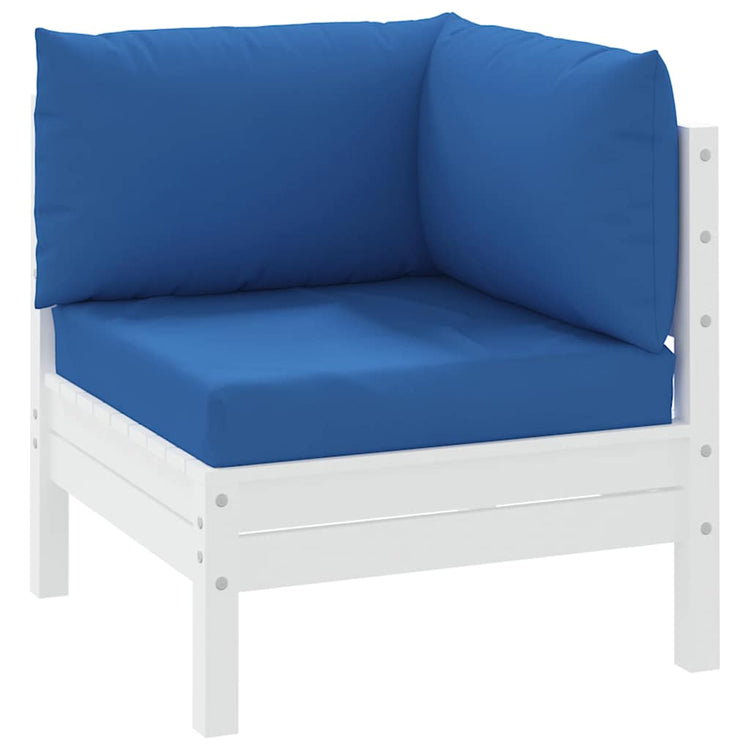 VidaXL coussins de palette 3 pcs tissu oxford bleu