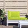 VidaXL coussins de palette 3 pcs tissu oxford vert vif