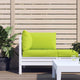 VidaXL coussins de palette 3 pcs tissu oxford vert vif