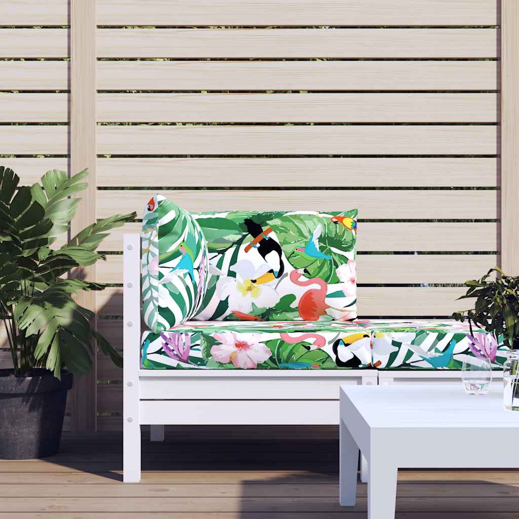 Vidaxl Pallet Cushions 3 St Oxford tissu multiples