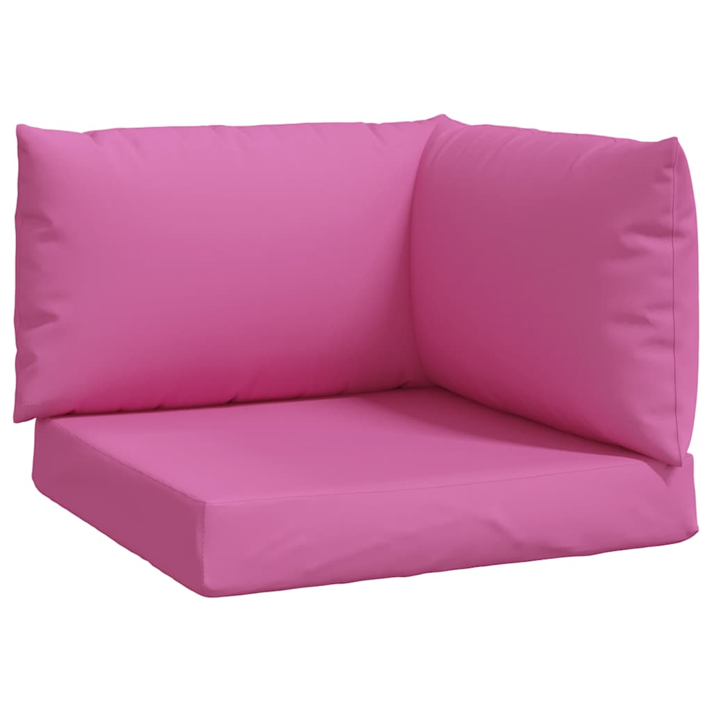 Coussins de palette vidaxl 3 tissu st oxford rose