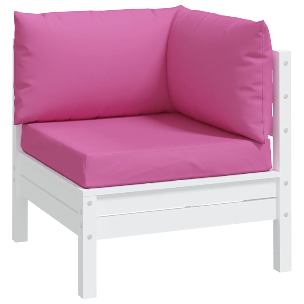 Coussins de palette vidaxl 3 tissu st oxford rose