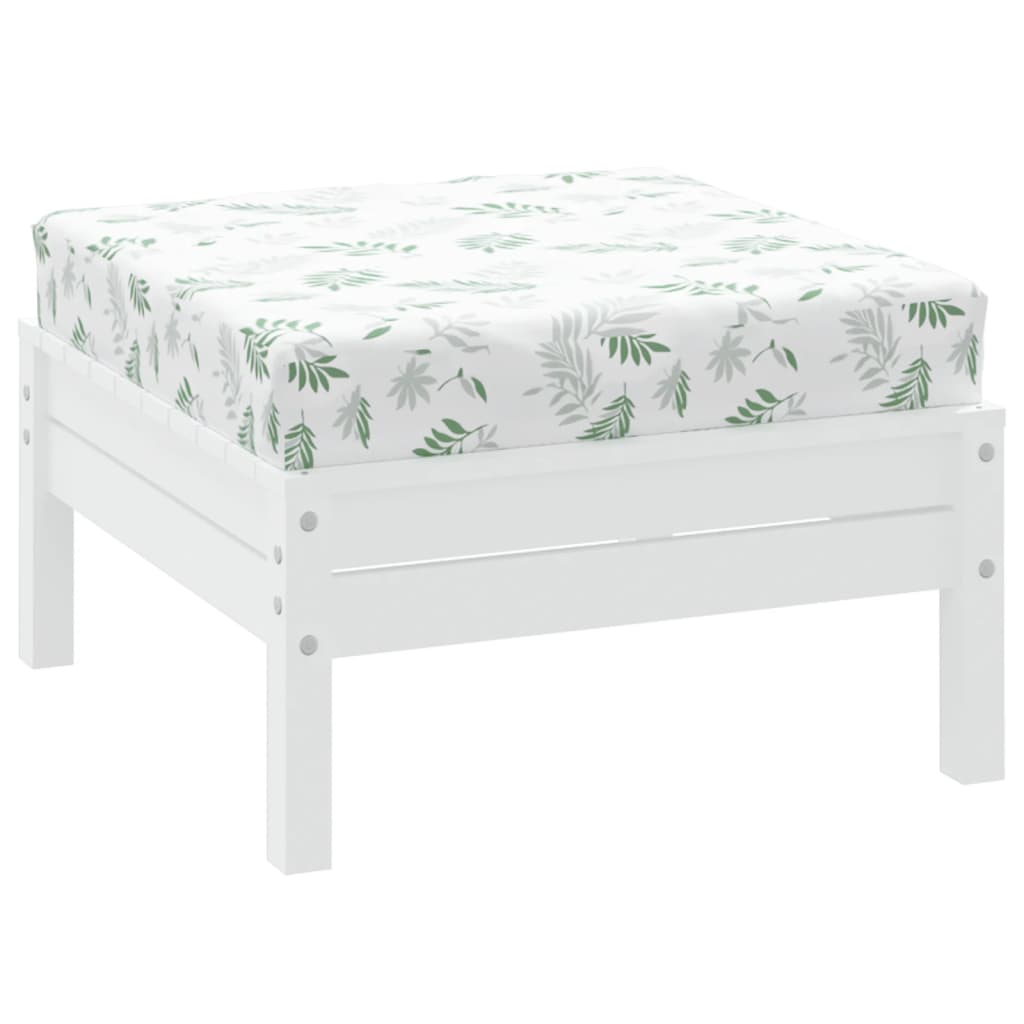 Vidaxl Pallet Cushion Leaf motif 60x60x8 cm Oxford tissu