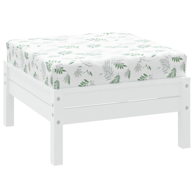 Vidaxl Pallet Cushion Leaf motif 60x60x8 cm Oxford tissu