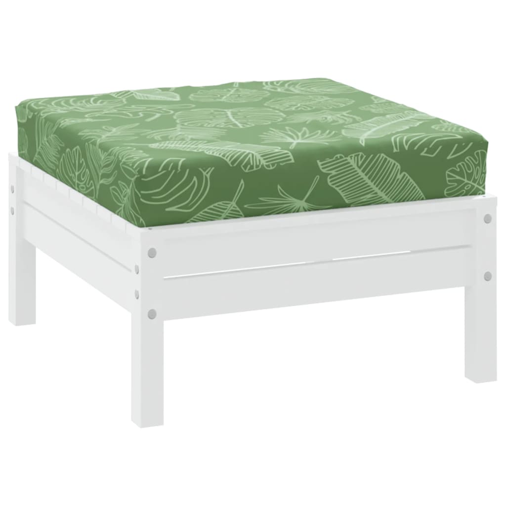 Vidaxl Pallet Cushion Leaf motif 60x60x8 cm Oxford tissu