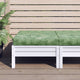 Vidaxl Pallet Cushion Leaf motif 60x60x8 cm Oxford tissu