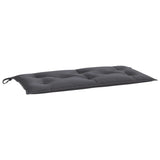 Vidaxl Garden Banc Cushion 110x50x7 cm Oxford Fabric Anthracite -Colored - afbeelding 2