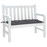 Vidaxl Garden Banc Cushion 110x50x7 cm Oxford Fabric Anthracite -Colored - afbeelding 3