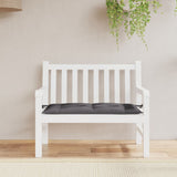 Vidaxl Garden Banc Cushion 110x50x7 cm Oxford Fabric Anthracite -Colored - afbeelding 1