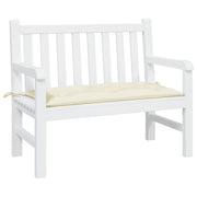 Vidaxl Garden Banc Cushion 110x50x7 cm Oxford Fabric Crèmewit - afbeelding 3