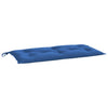 Vidaxl jardin banc coussin 110x50x7 cm tissu bleu