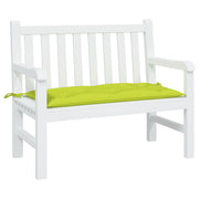 Vidaxl jardin banc coussin 110x50x7 cm tissu oxford vert transparent - afbeelding 3