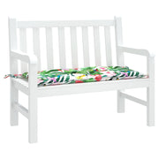 Vidaxl jardin banc coussin 110x50x7 cm tissu multi-colorant - afbeelding 3