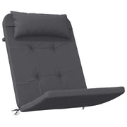 Coussins de chaise Vidaxl 2 St Adirondack Oxford tissu anthracite -colored - afbeelding 3