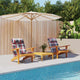 Vidaxl stoelkussens 2 pcs rood ruit 58 x 77 x 4,5 cm tissu oxford