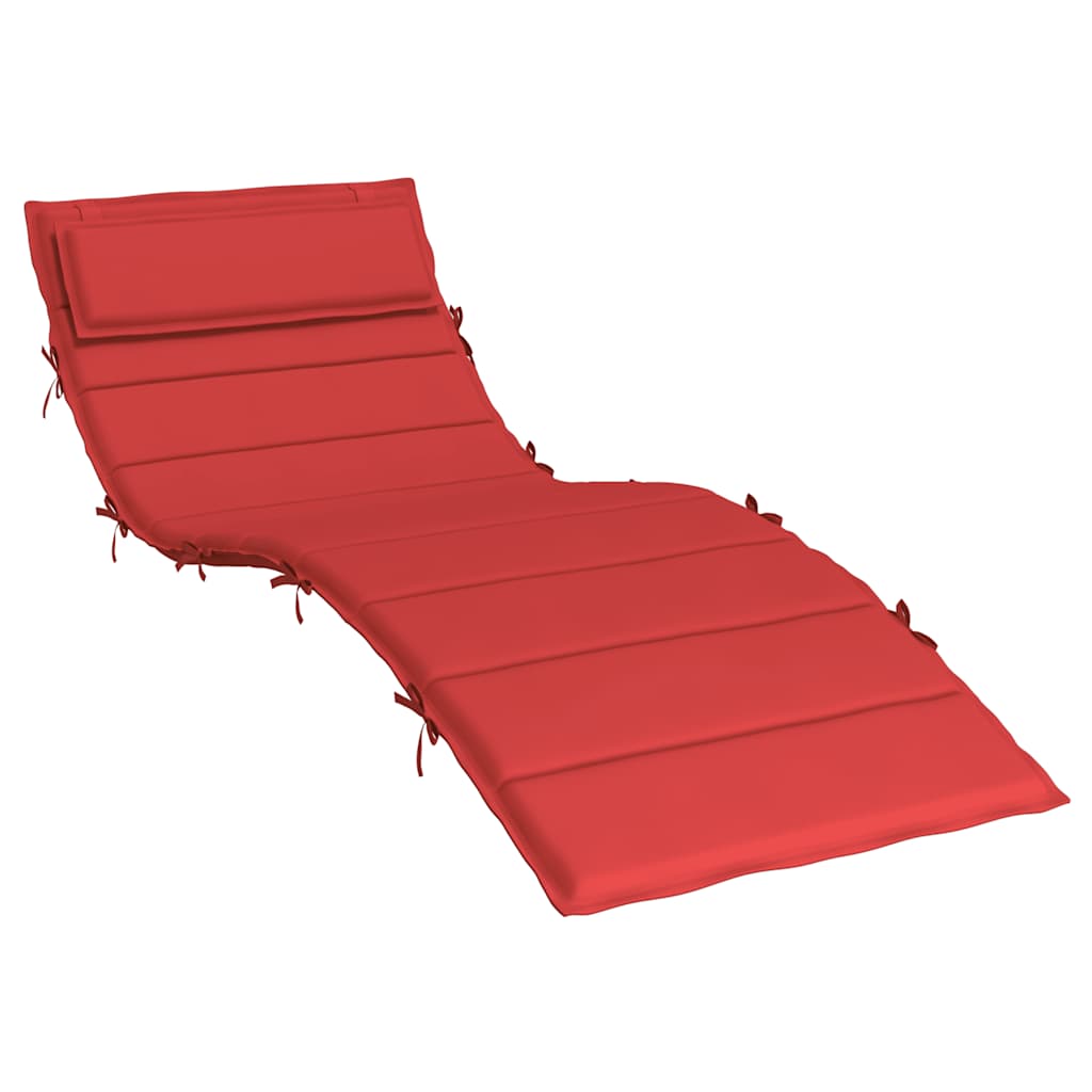 Vidaxl Lounge Cushion 180x60x3 cm Oxford Fabric Red