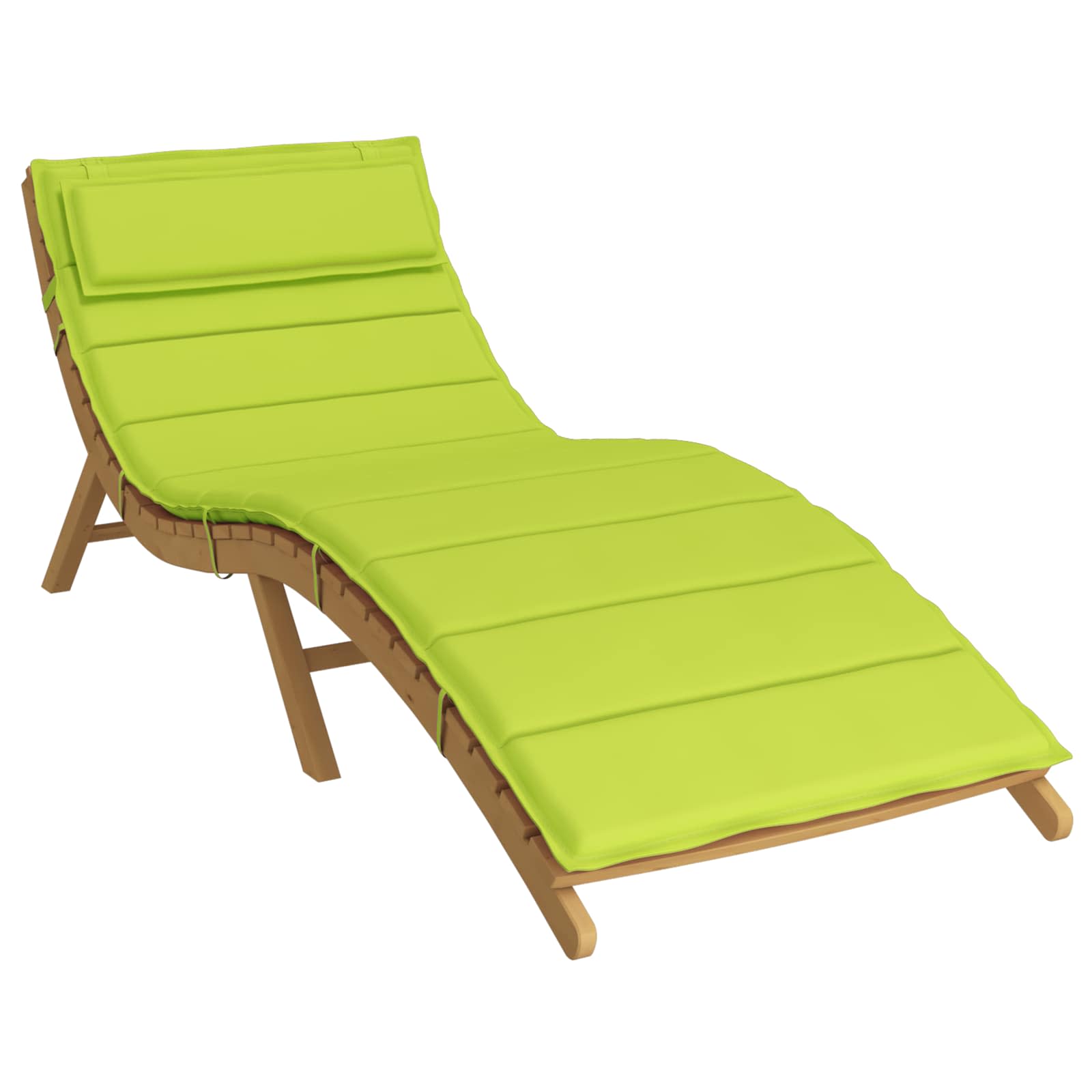 Vidaxx coussin de transat vert 178 x 60 x 4 cm tissu oxford