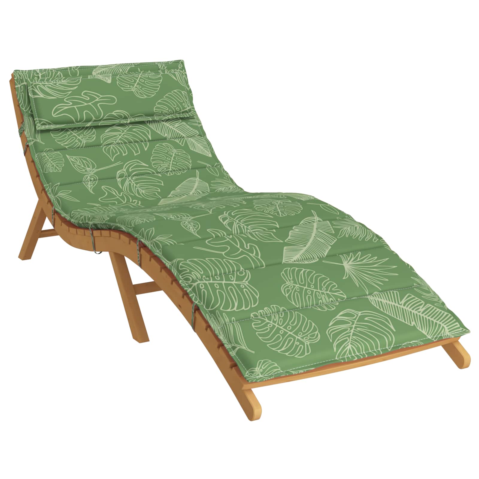 Vidaxx coussin de transat vert 178 x 60 x 4 cm tissu oxford