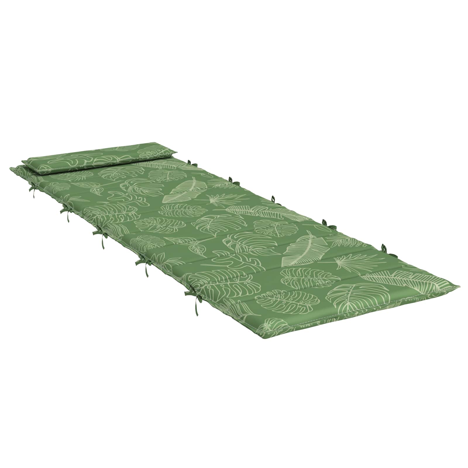 Vidaxx coussin de transat vert 178 x 60 x 4 cm tissu oxford