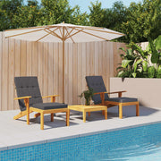 Coussins de chaise de patio vidaxl 2 St oxford tissu anthracite -colored - afbeelding 1
