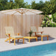 Coussins de chaise de patio vidaxl 2 St oxford tissu beige