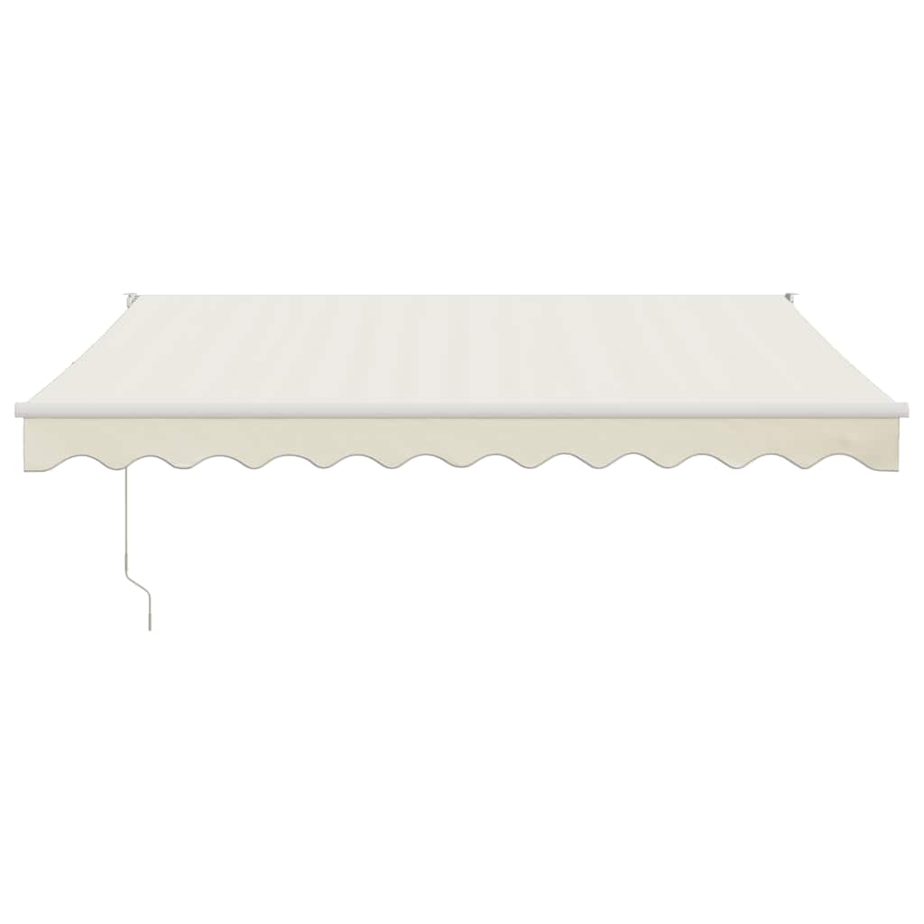 Auvent Vidaxx extensible automatiquement 3x2,5 m couleur crème
